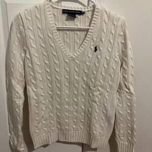 Ralph Lauren Women's V Neck Sweater